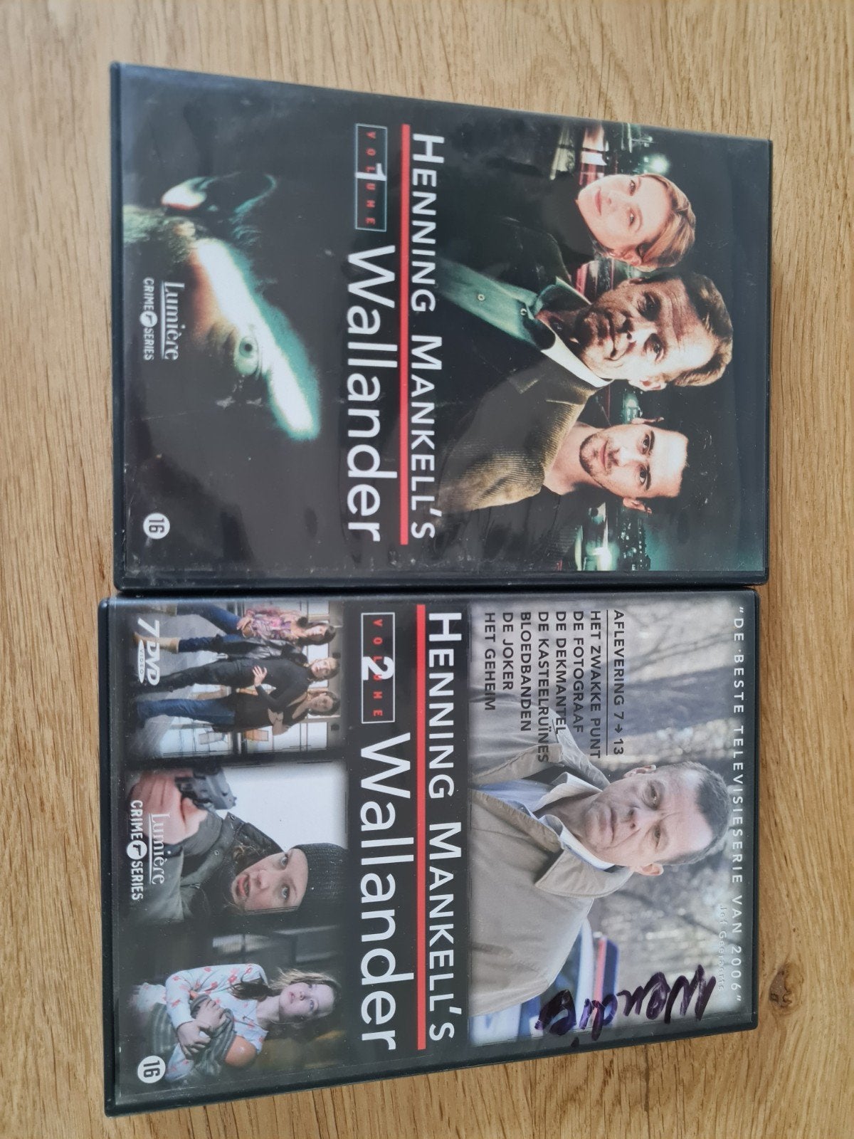 Wallander Seizoen 1 & 2 DVD Boxset - Goede Staat, Vanaf 16 jaar, Ophalen of Verzenden, Zo goed als nieuw, Detective en Krimi