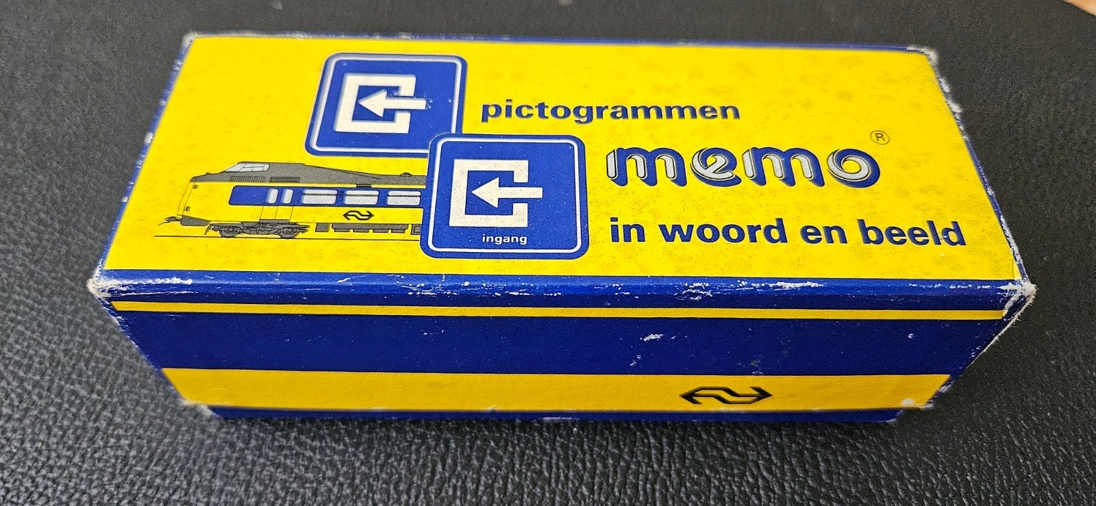 NS Nederlandse Spoorwegen Pictogrammen Memo spel, Ophalen of Verzenden, Gebruikt, Trein, Overige typen