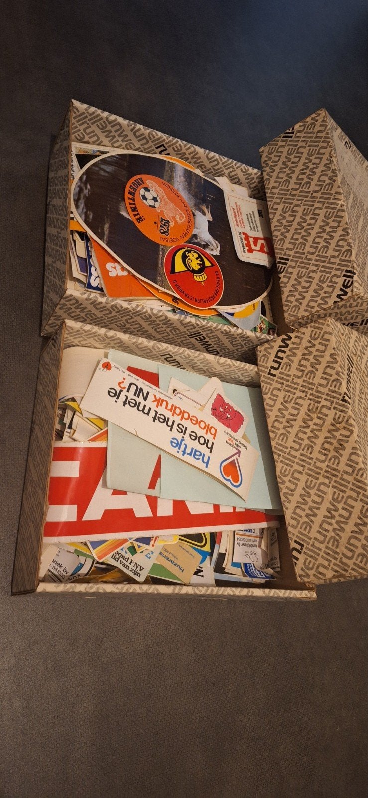Stickerverzameling uit de jaren 80., Cd's en Dvd's, Ophalen of Verzenden