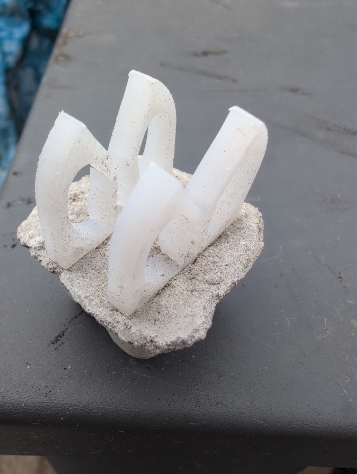 Betonnen afstandhouders (voor wapeningsstaal), Ophalen
