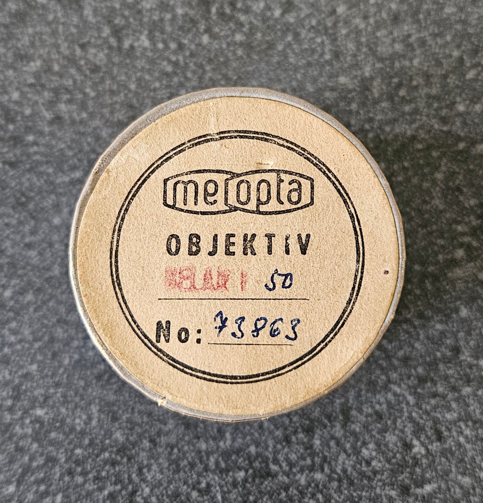 Meopta Belar 1:4.5 f=50mm lens, Overige merken, Gebruikt, Ophalen of Verzenden, Overige vattingen