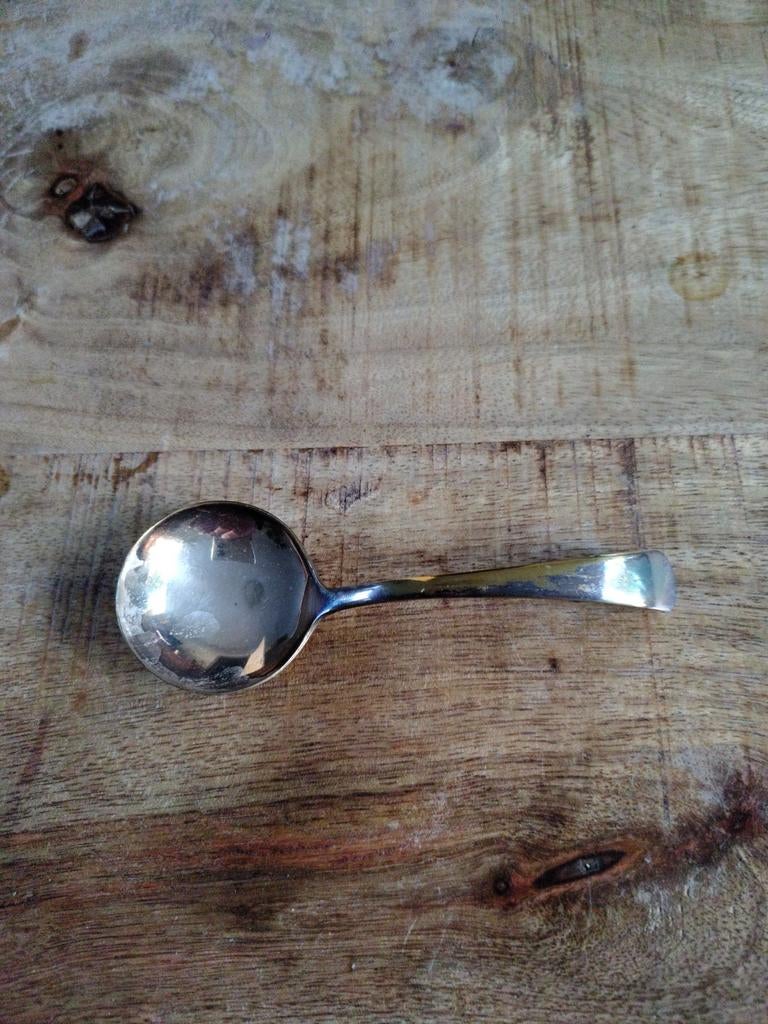 Verzilverde lepel - Made in England, Ophalen of Verzenden