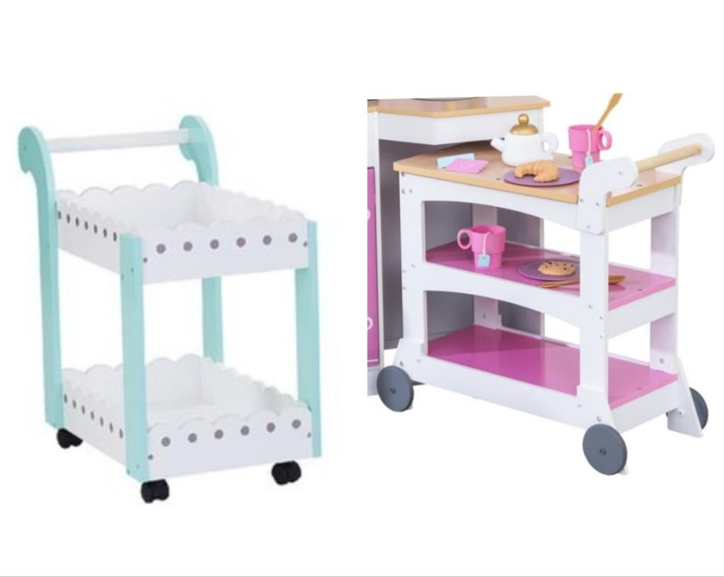 GEZOCHT/OF WIE KAN DIT MAKEN HOUTEN SERVEERWAGEN, Ophalen of Verzenden