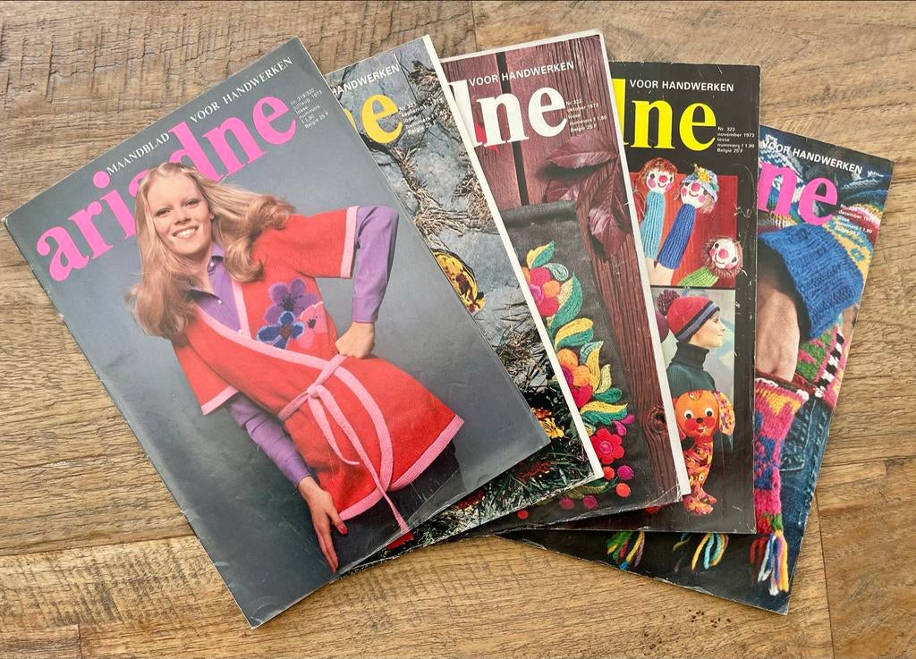 Ariadne Handwerk Maandblad, jaargang 1973, Ophalen of Verzenden, Gelezen, Overige typen