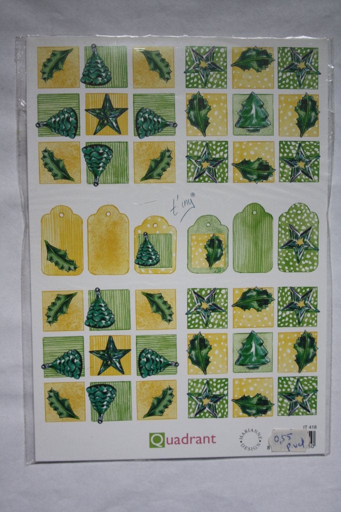 10 st. A5 knipvellen A5 3D marianne design 9965, Ophalen of Verzenden, Nieuw, Kerst, Knipvel