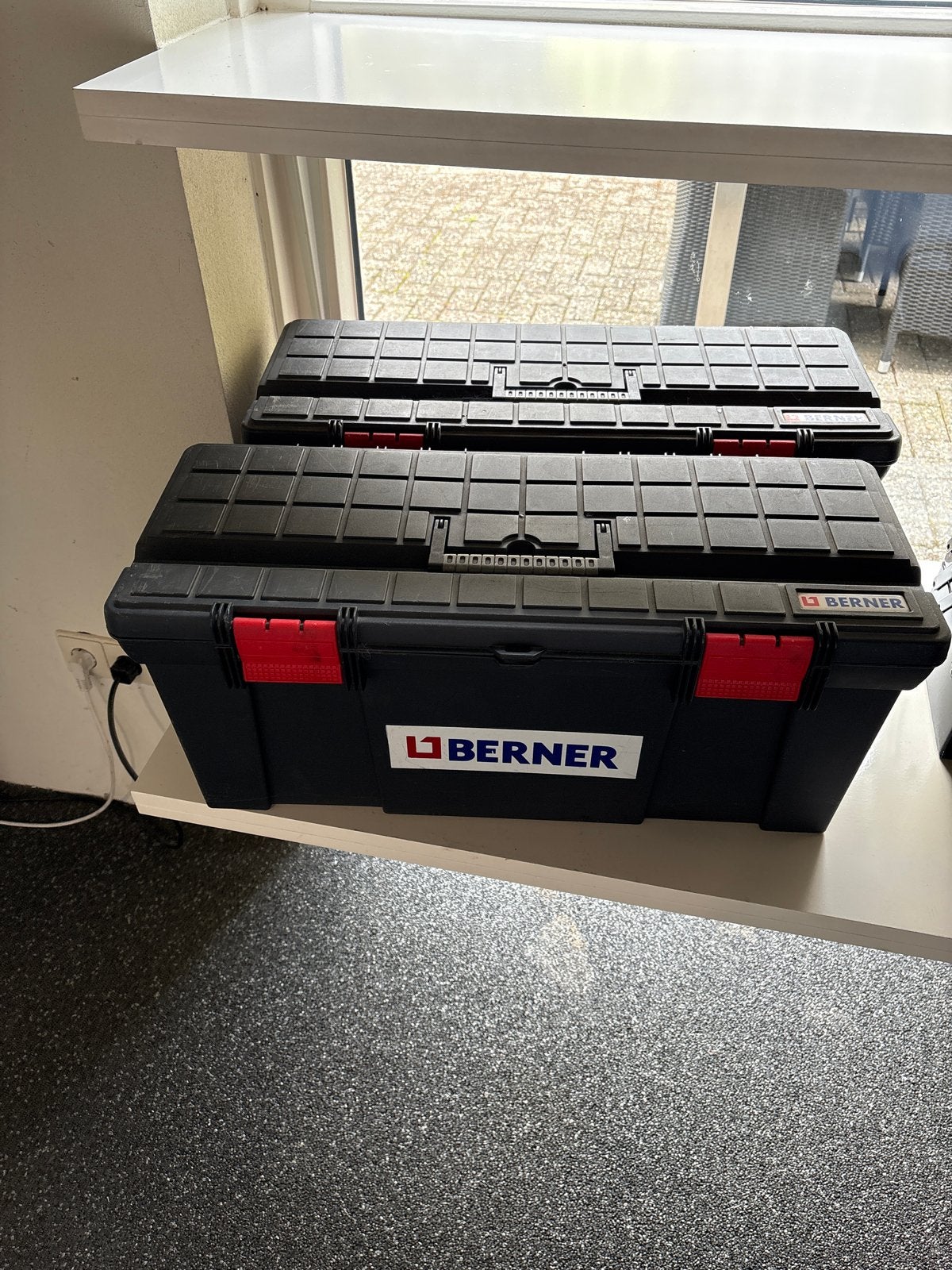 Berner Gereedschapskist - 65x26x27 cm 2 stuks, Ophalen of Verzenden, Gebruikt