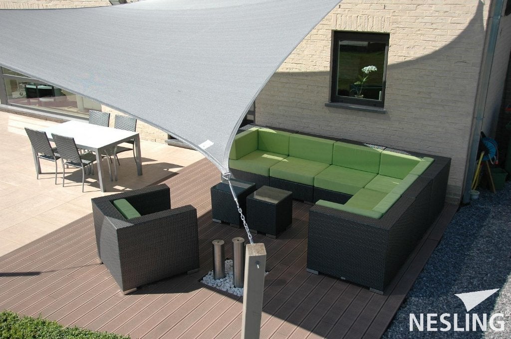 Nesling schaduwdoek Coolfit 50% korting, Tuin en Terras, Schaduwdoeken, Ophalen of Verzenden, Nieuw