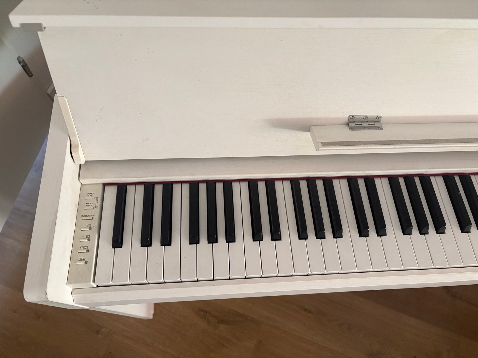 Witte Yamaha Digitale Piano - nette staat, Ophalen, Wit, Digitaal, Zo goed als nieuw