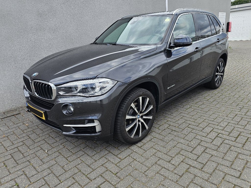 BMW X5 SDrive25d High Executive Aut Leer Navi Camera Panora, Auto's, BMW, Achterwielaandrijving, 1995 cc, 4 cilinders, Zwart