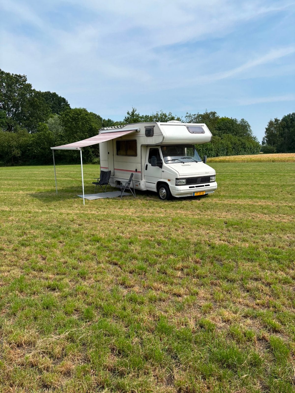 Fiat Ducato Camper 290 TD - Compact en Klaar voor Avontuur, Standaard zit, Alkoof, Fiat, Buitenlamp