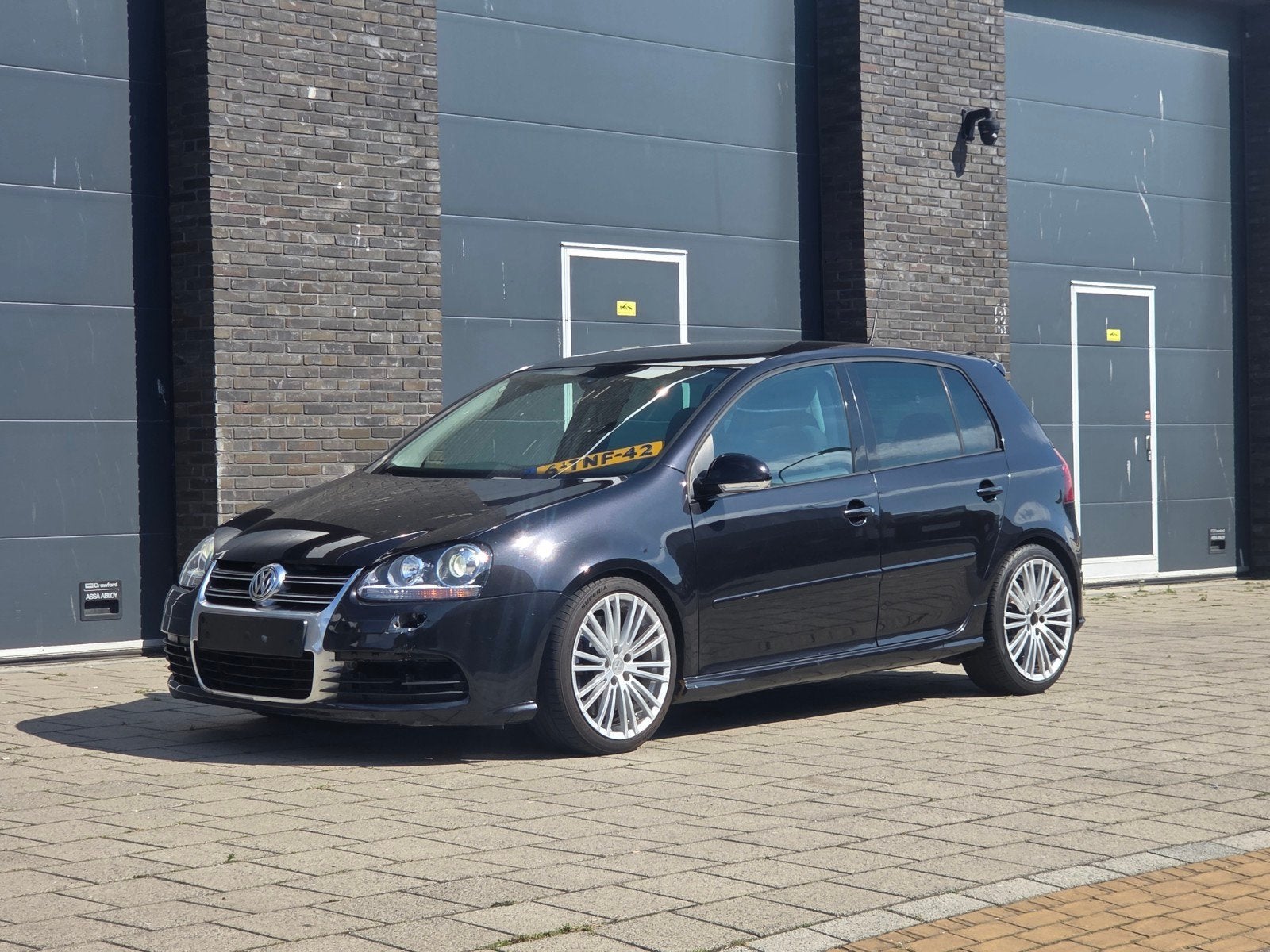 Volkswagen Golf 3.2 V6 184KW R32 5D 4M AUT 2006 Zwart, Auto's, Automaat, 3189 cc, Zwart, 10 km/l