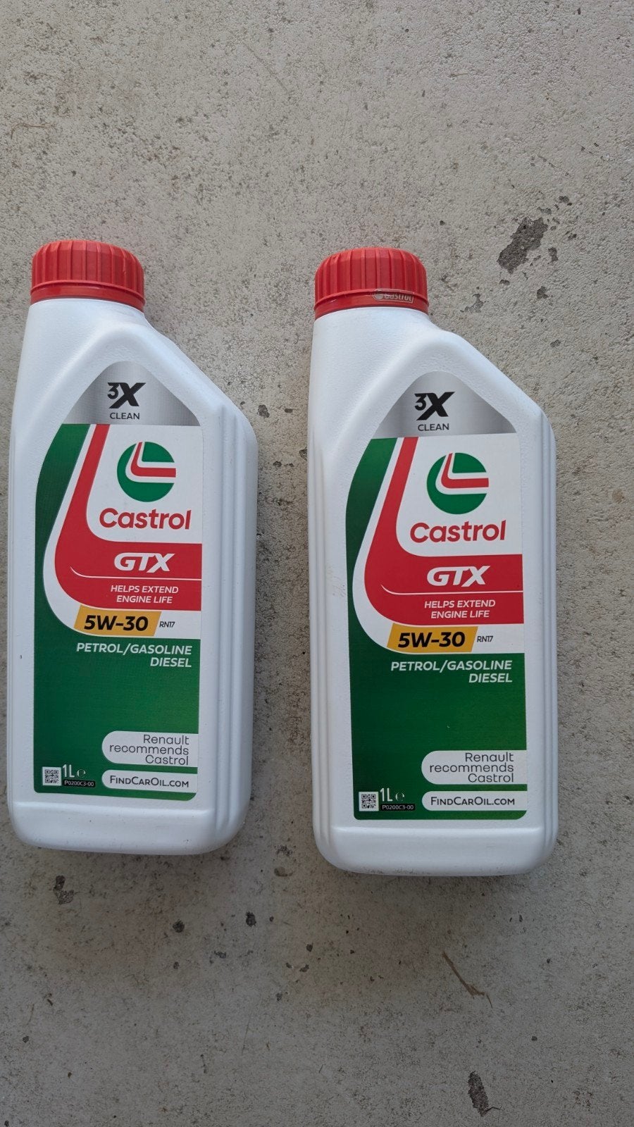 Castrol GTX 5W-30 Motorolie - 2x 1 Liter, Ophalen, Nieuw, Universele onderdelen