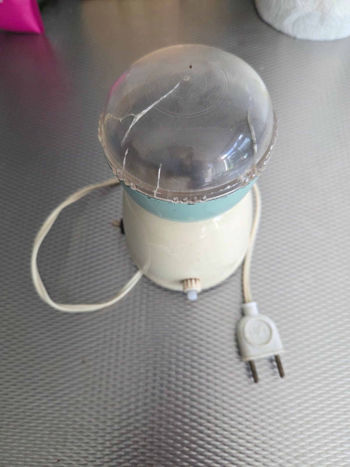 elektrische vintage koffiemolen, Ophalen