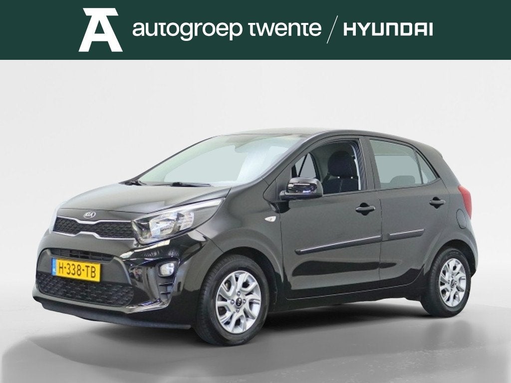 Kia Picanto 1.0 MPi DynamicLine | Camera | Navigatie | Carpl, Stof, Gebruikt, 4 stoelen, Origineel Nederlands