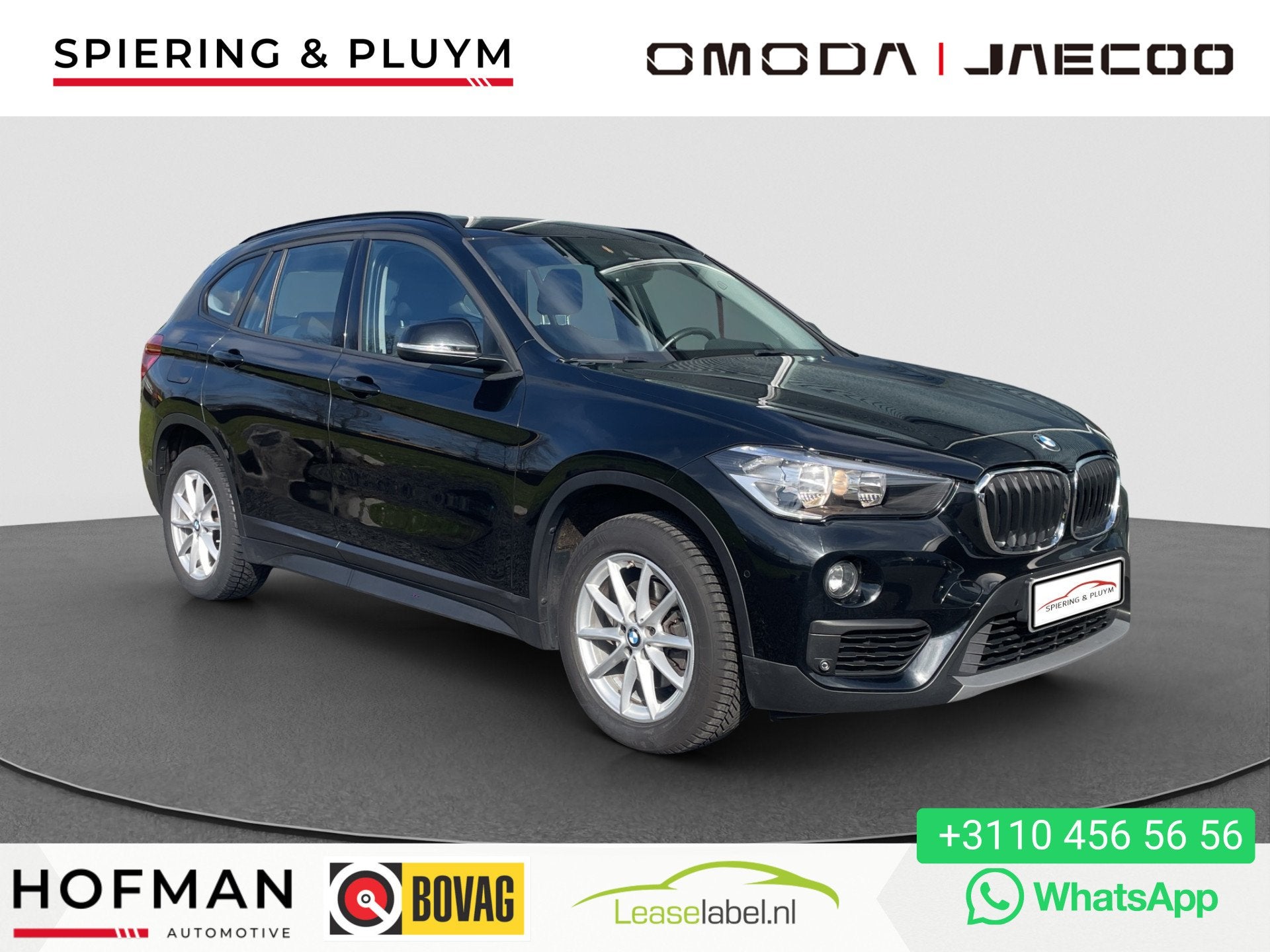 BMW X1 sDrive18i Executive | Camera | Climate | E.achterklep, Auto's, 136 pk, Gebruikt, Euro 6, Zwart