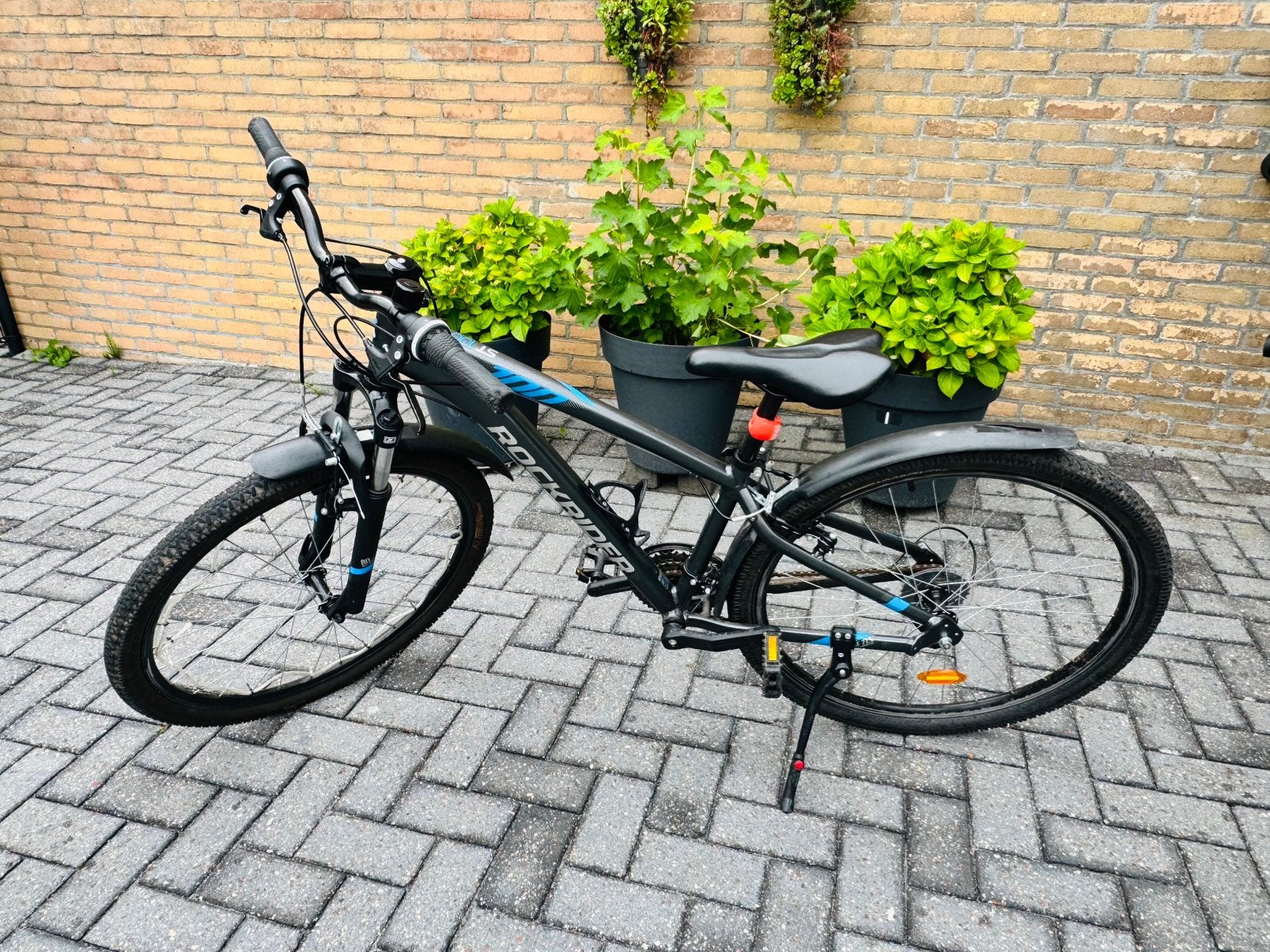 Decathlon Rockrider ST 100 sport trail mountainbike (maat S), Fietsen en Brommers, Fietsen | Mountainbikes en ATB, Hardtail, Zo goed als nieuw