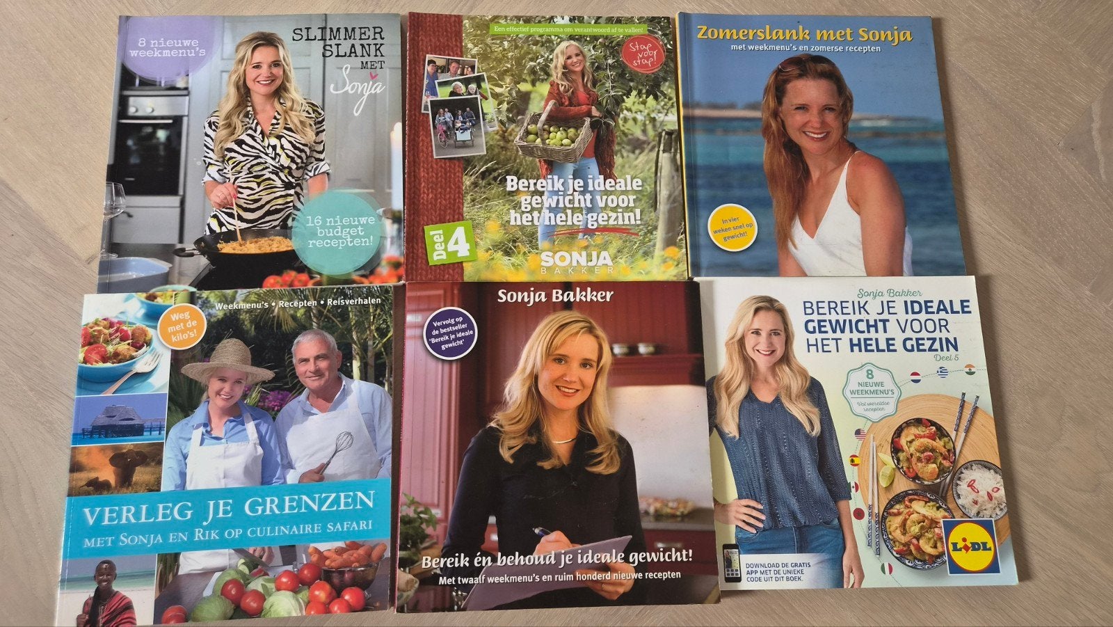 Sonja Bakker boeken, Ophalen of Verzenden, Zo goed als nieuw, Dieet en Voeding, Sonja Bakker