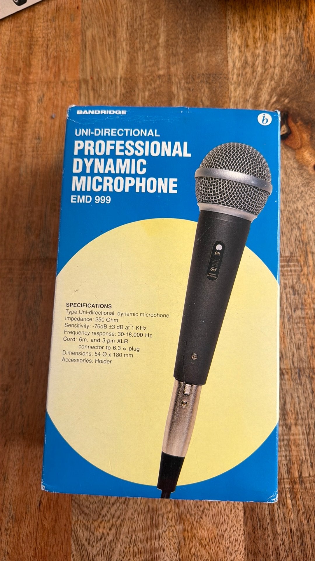 Bandridge professionele microfoon, Muziek en Instrumenten, Microfoons, Ophalen of Verzenden