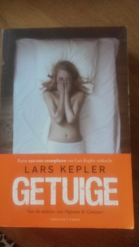 Lars Kepler - Getuige, Boeken, Ophalen of Verzenden, Zo goed als nieuw, Lars Kepler, Scandinavië