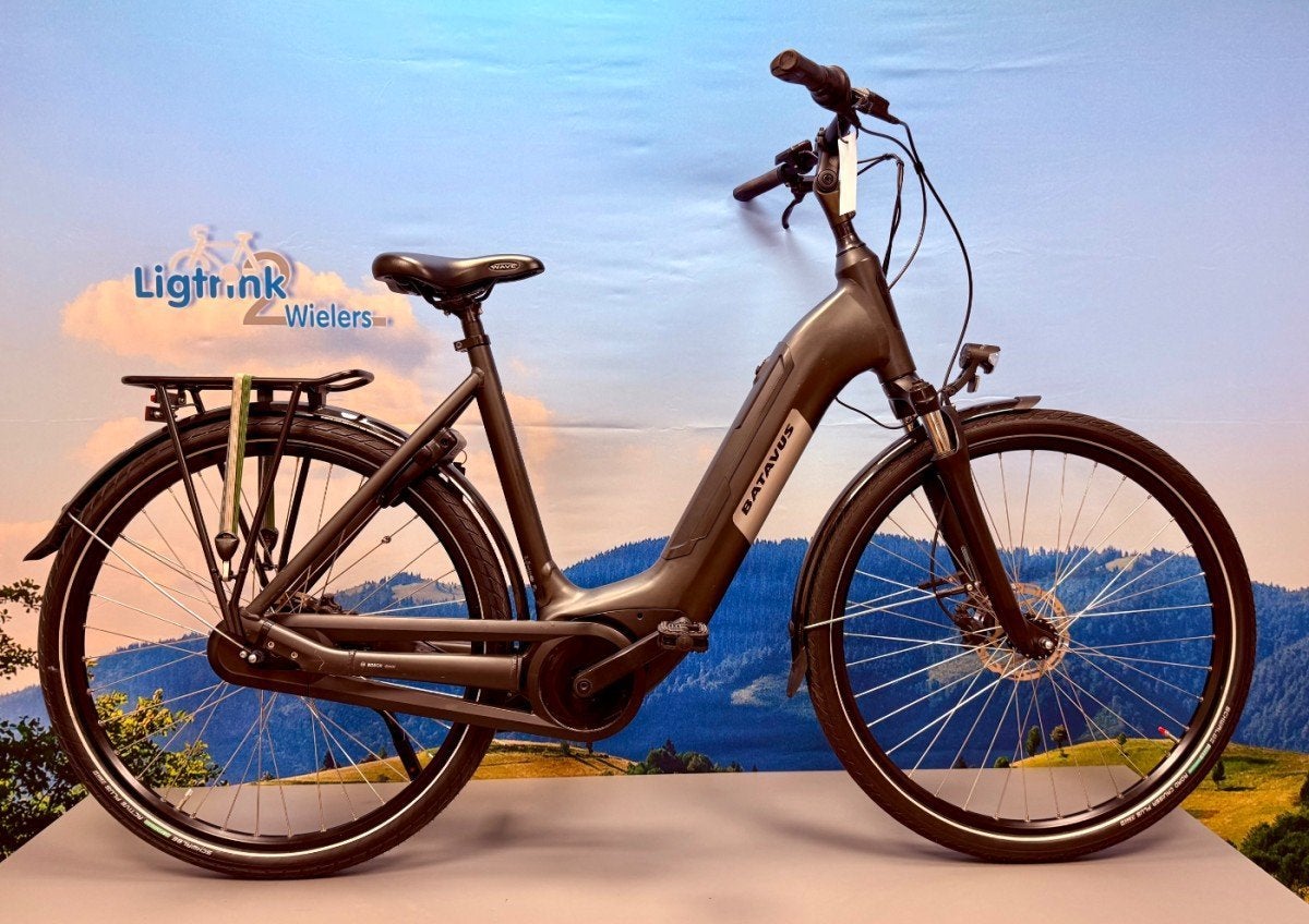Batavus Finez Dames mat zwart 57cm, Ophalen, Gebruikt, -, -