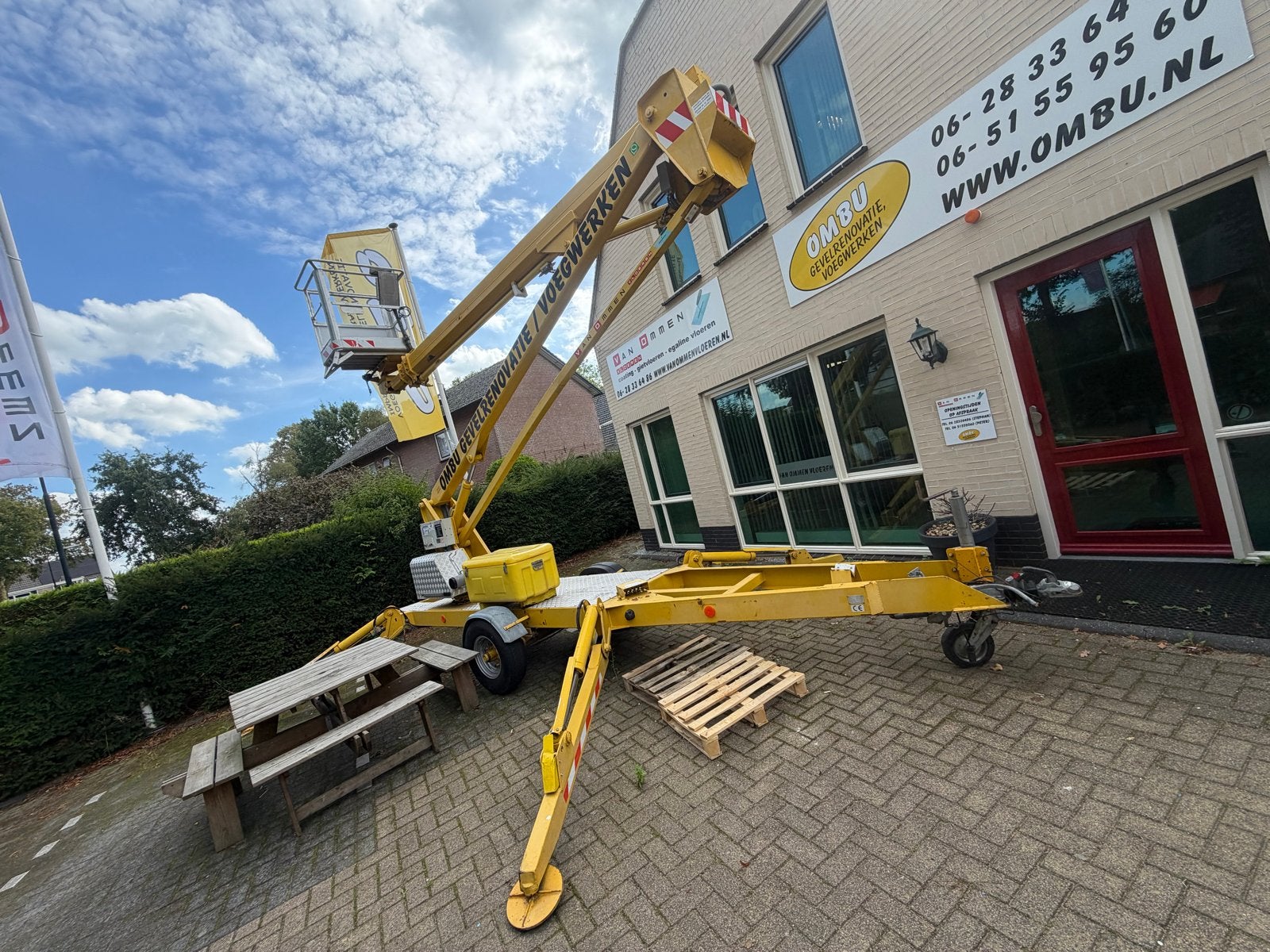 Thomas 210 NW Aanhanger Hoogwerker - Goedgekeurd, Zakelijke goederen, Ophalen