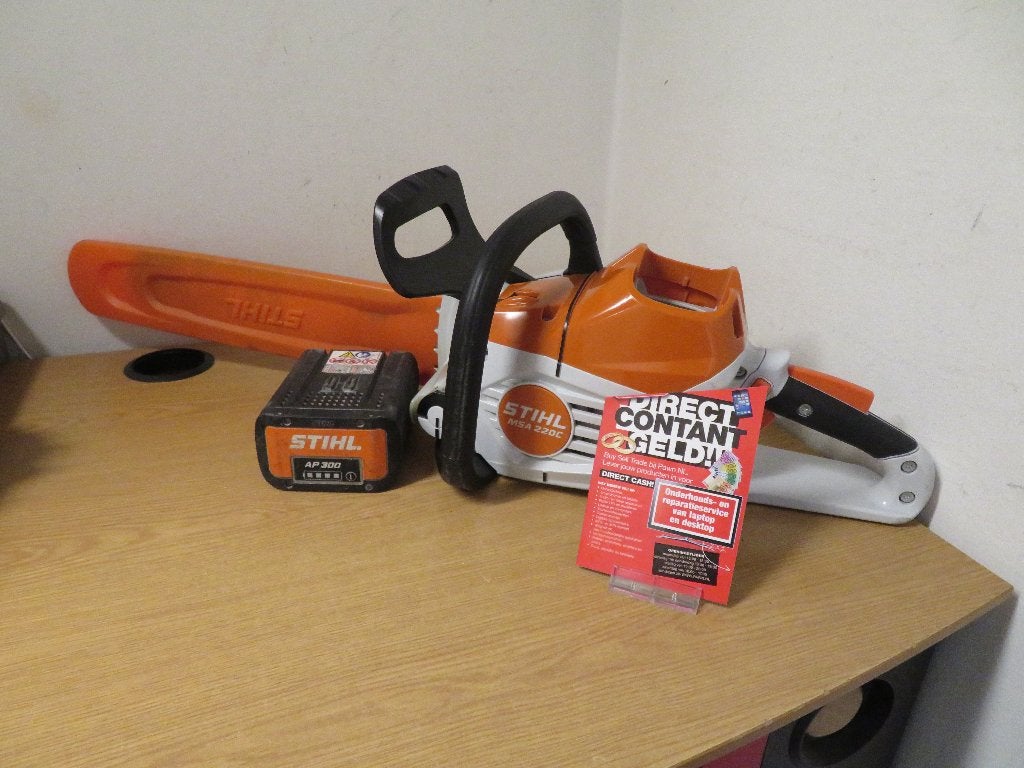 Stihl MSA220 Accukettingzaag | Pawn Eindhoven, Ophalen, Gebruikt, Overige soorten, Stihl