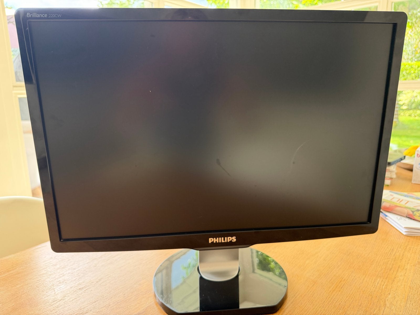 Philips Brilliance 220CW 22 inch monitor, Computers en Software, Gebruikt, Kantelbaar, Ophalen of Verzenden, Overige resoluties