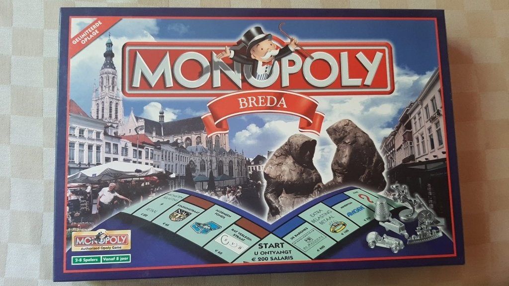 bordspel inhoud seal Monopoly Breda Monopolie 1e editie, Hobby en Vrije tijd, Gezelschapsspellen | Bordspellen, Vijf spelers of meer