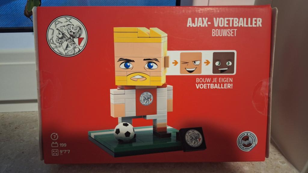 AFC Ajax voetbal bouwset - Nieuw in doos, Ophalen of Verzenden, Nieuw, Overige merken