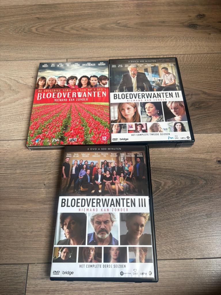 Bloedverwanten complete serie seizoen 1,2 en 3, Vanaf 12 jaar, Ophalen of Verzenden, Zo goed als nieuw, Actie en Avontuur