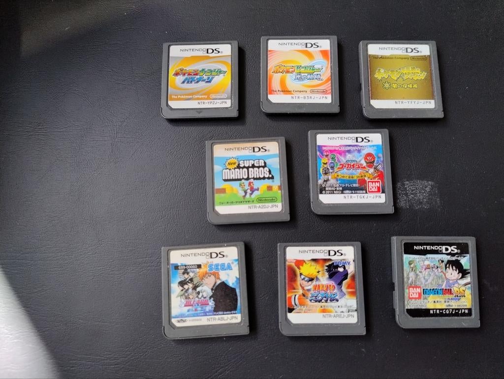 Japanse Nintendo DS spellen - Pokémon, Mario, Dragon Ball, Spelcomputers en Games, Games | Nintendo DS, Ophalen of Verzenden, Gebruikt