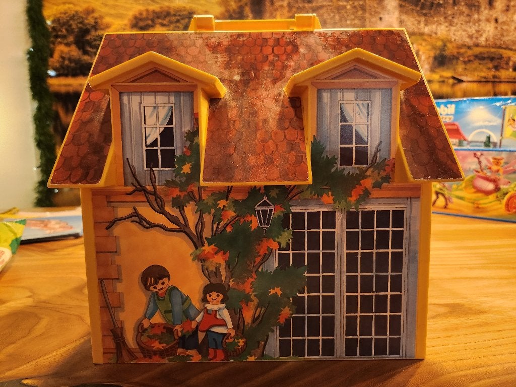 Playmobil 4145 Meeneem Poppenhuis Koffer, Gebouw, Complete set, Ophalen of Verzenden, Zo goed als nieuw