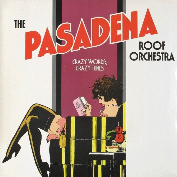 LP - The Pasadena Roof Orchestra ‎– Crazy Words, Crazy Tunes, LP, Gebruikt, Ophalen of Verzenden, Jazz