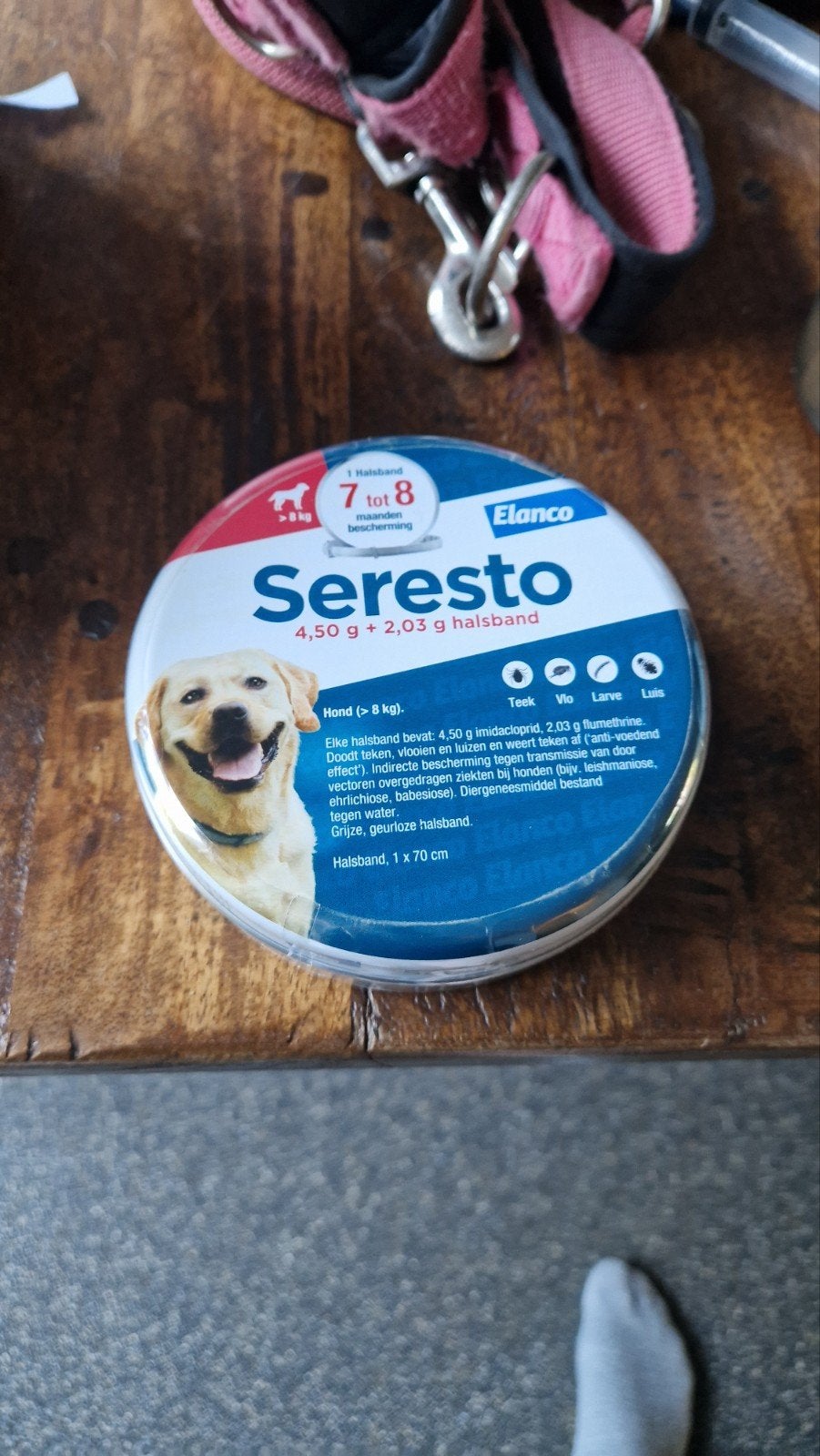 Vlooienband nieuw voor grote hond, Dieren en Toebehoren, Ophalen, Nieuw