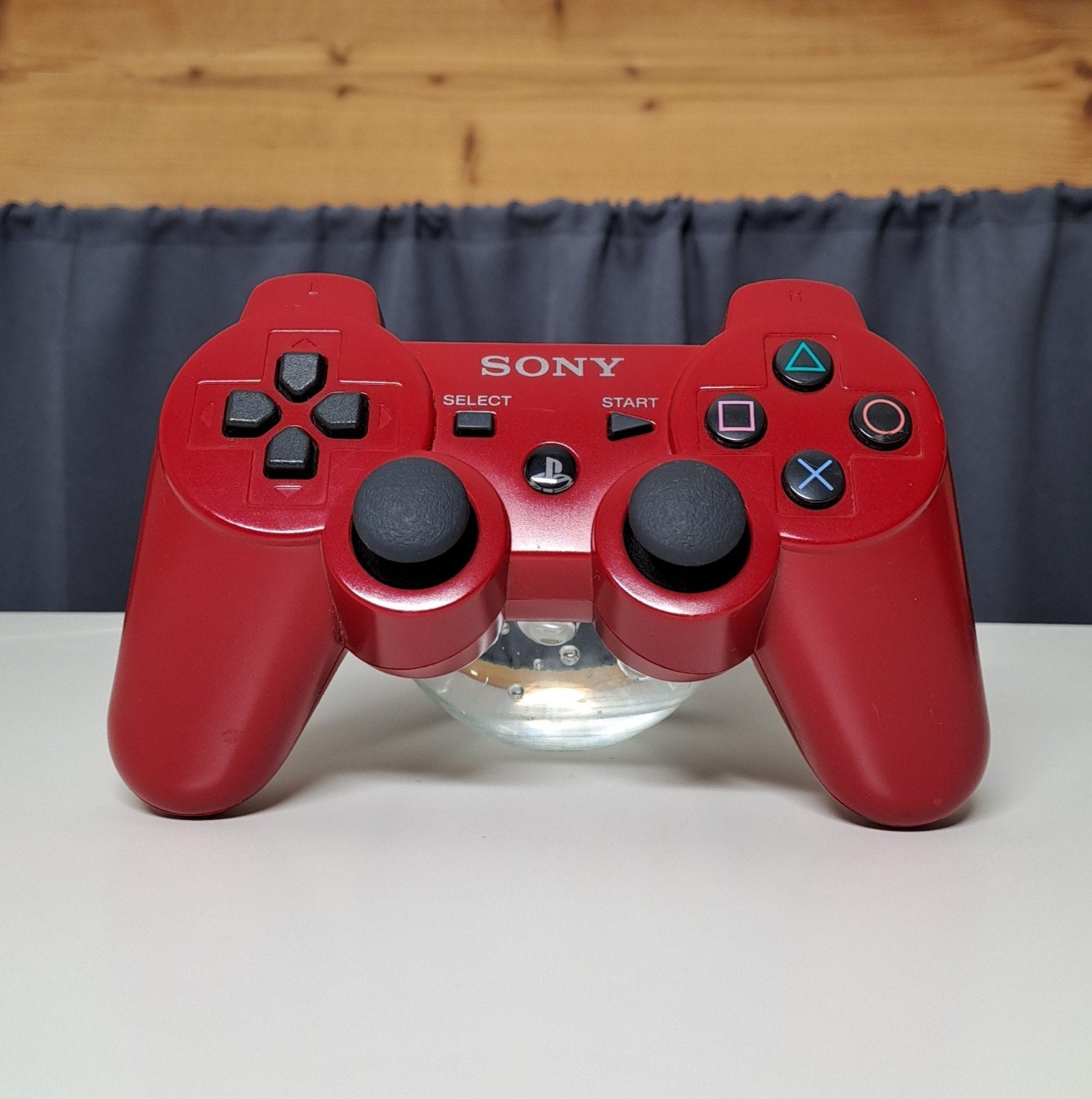 Sony DualShock 3 Controller - Deep Red, PlayStation 3, Ophalen of Verzenden, Zo goed als nieuw, Controller