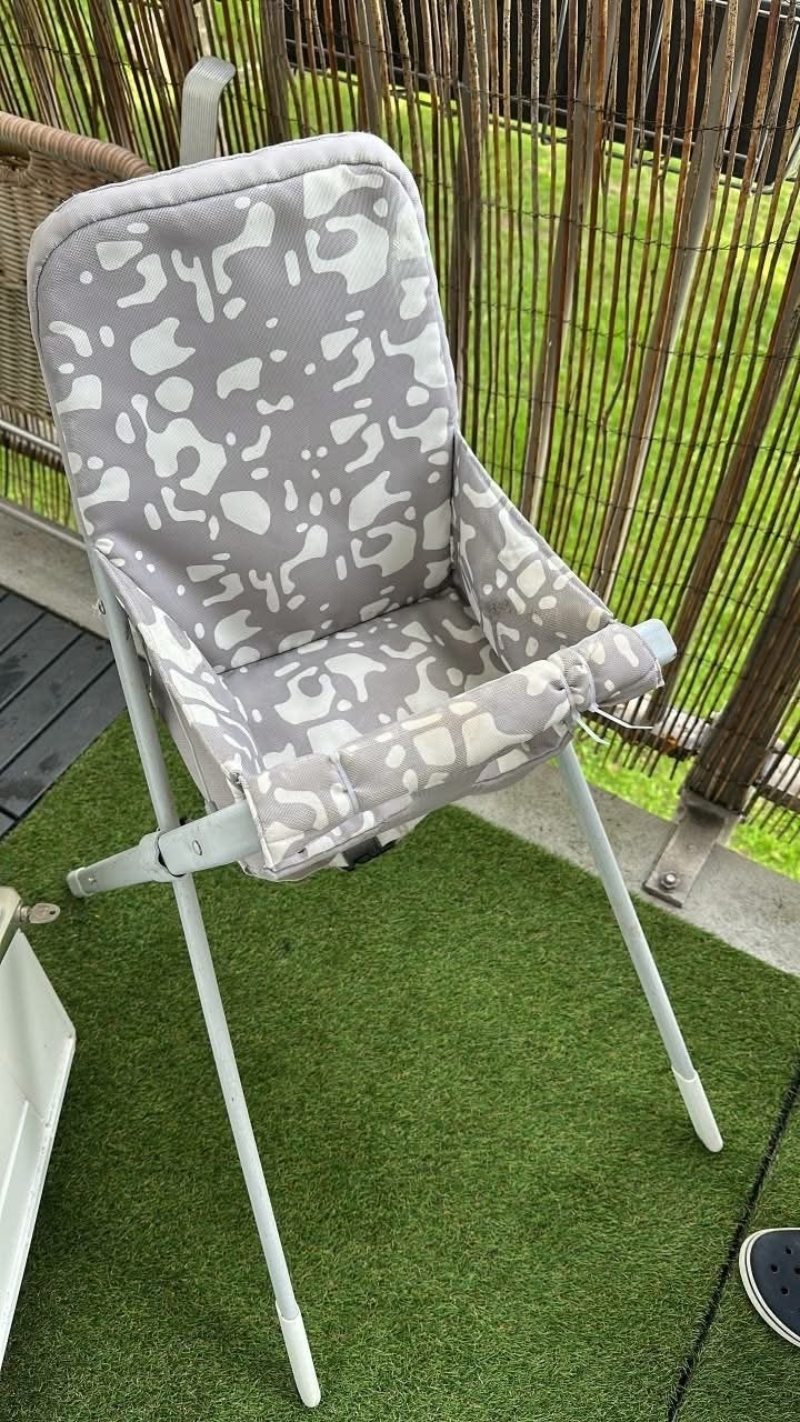Opklapbare babystoel voor buiten, Kinderen en Baby's, Ophalen, Gebruikt, Inklapstoel, Gordel(s)