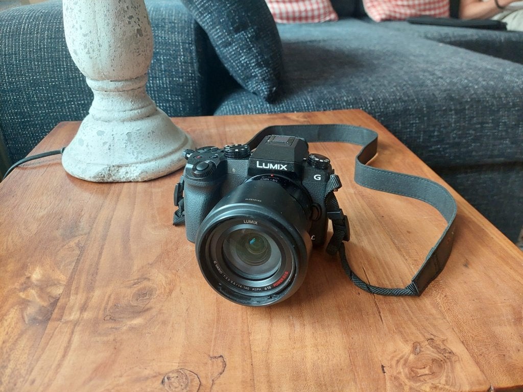 Panasonic Lumix DMC-G7H compleet, 14-140mm lens, accessoires, Panasonic, Ophalen of Verzenden, Zo goed als nieuw, 8 keer of meer