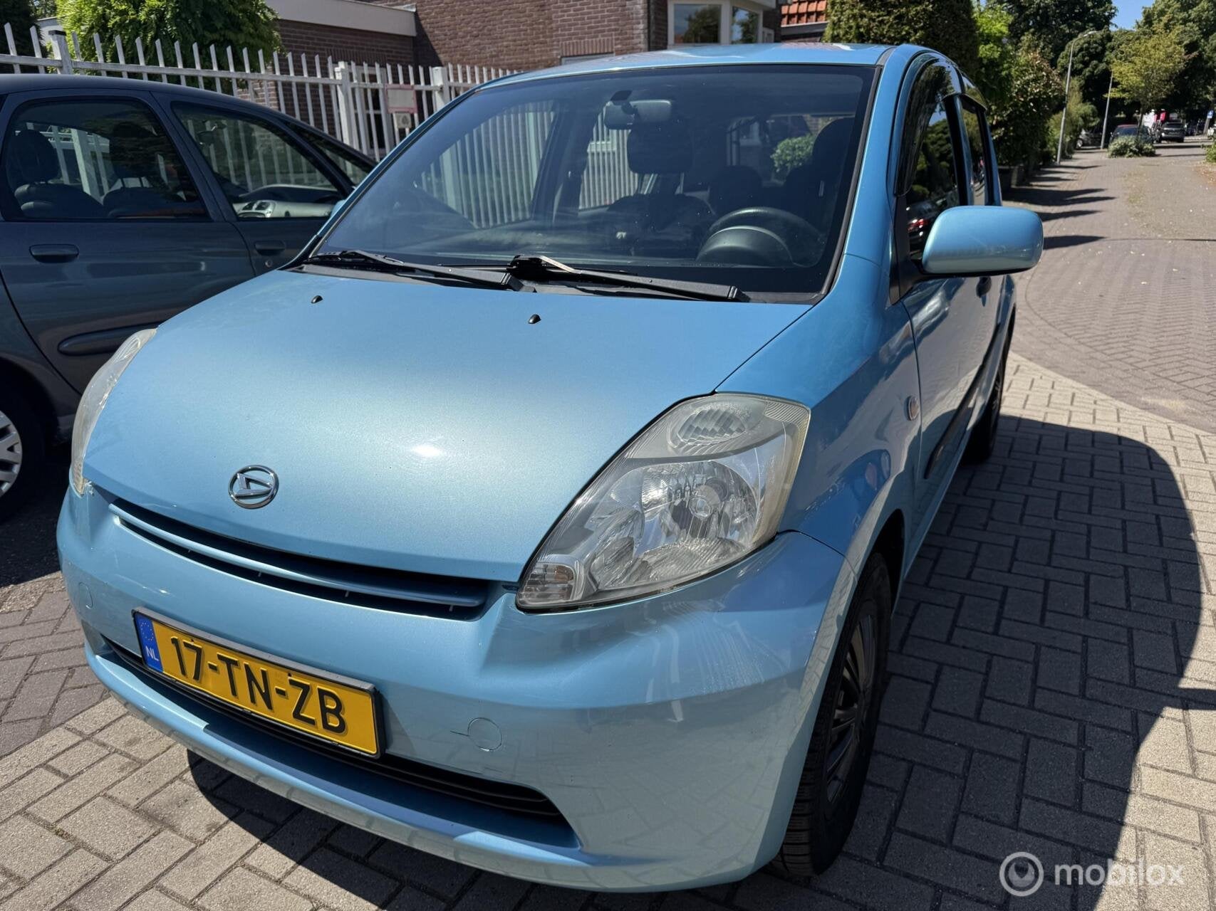 Daihatsu Sirion 2 1.0-12V Trend, Auto's, Voorwielaandrijving, Gebruikt, Elektrische ramen, Blauw