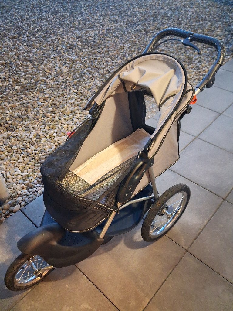 hondenbuggy inklapbaar grote sterke wagen grote wielen, Dieren en Toebehoren, Overige merken, Ophalen, Zo goed als nieuw, Hondenbuggy