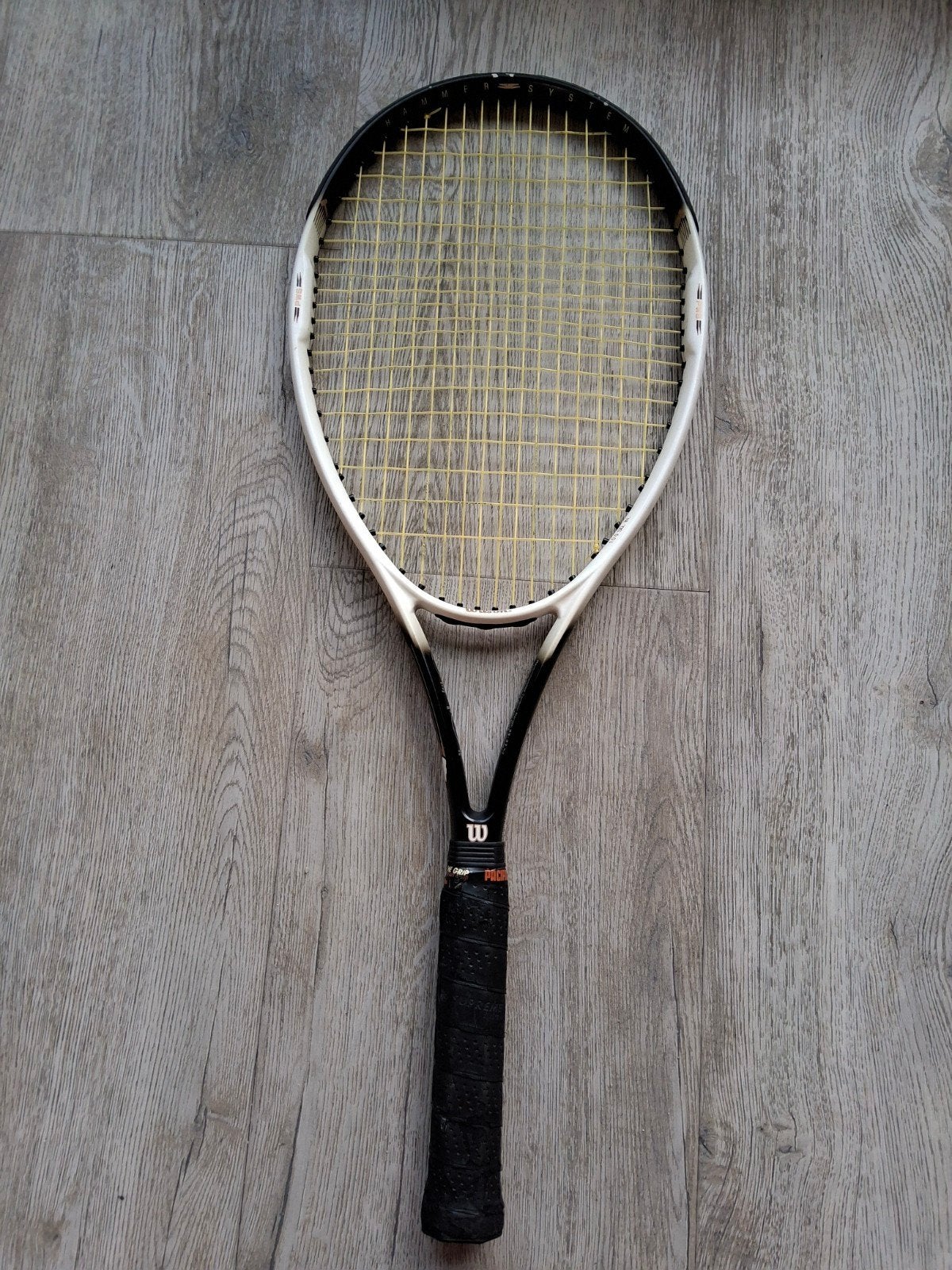 Wilson Hammer 6.2 tennisracket, Sport en Fitness, Tennis, Gebruikt, L4, Ophalen of Verzenden, Wilson