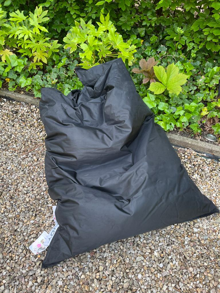 Zwarte Sit & Joy zitzak, Ophalen, Zo goed als nieuw, Zwart, Zitzak