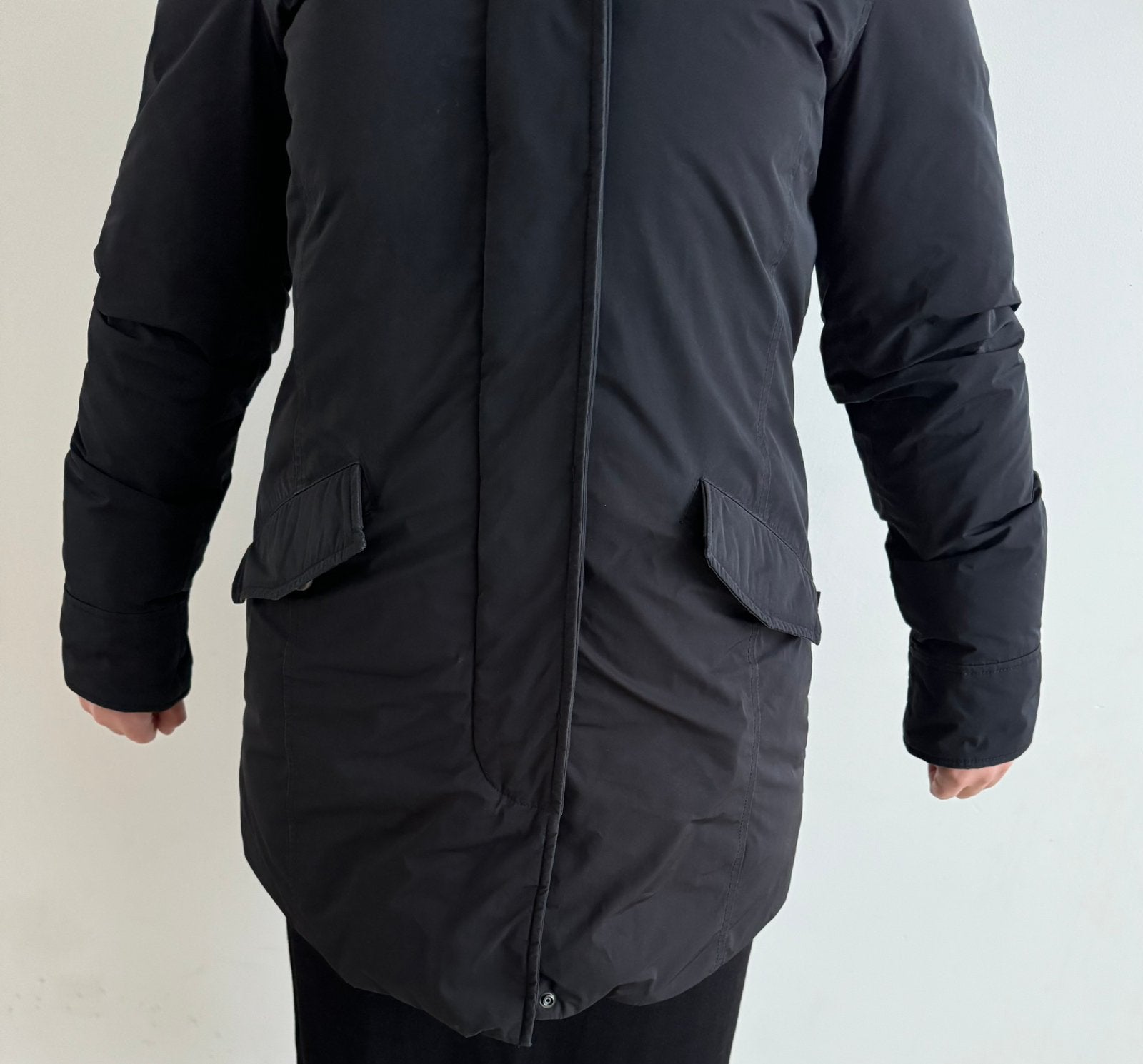 woolrich dames winter jas, Kleding | Heren, Ophalen, Zo goed als nieuw, Overige maten, Zwart