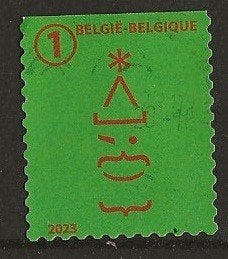 Belgie 50, kerst, Verzenden, Gestempeld