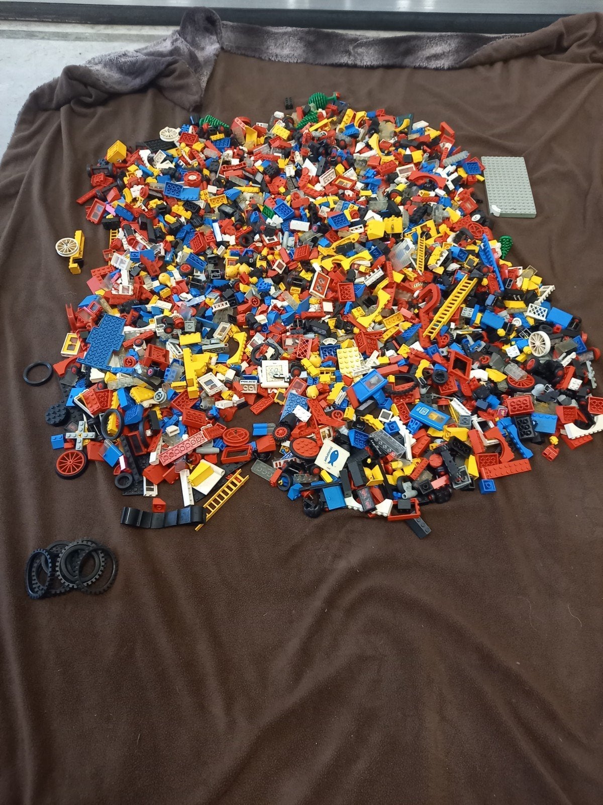 5.5 kg oude lego jaren 70, Ophalen of Verzenden, Gebruikt