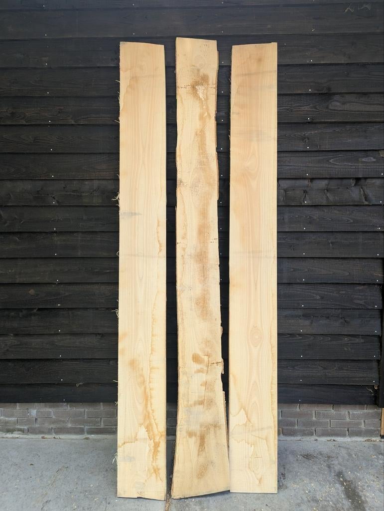 Essen hout  planken, Ophalen, 25 tot 50 mm, 200 tot 250 cm, Plank
