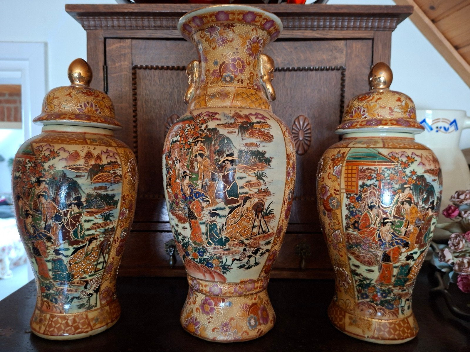Chinese kaststel ., Ophalen
