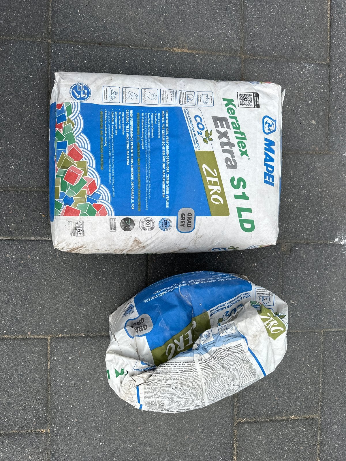 Mapei Keraflex Extra S1 LD tegellijm - 1,5 zak, Doe-het-zelf en Verbouw, Tegels, Ophalen, Overige materialen, Overige typen, Nieuw
