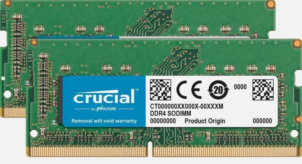 Crucial DDR4 32GB 3200 MHz PC4-25600 260-Pin SODIMM Notebook, Computers en Software, RAM geheugen, 32 GB, DDR4, Nieuw, Ophalen of Verzenden
