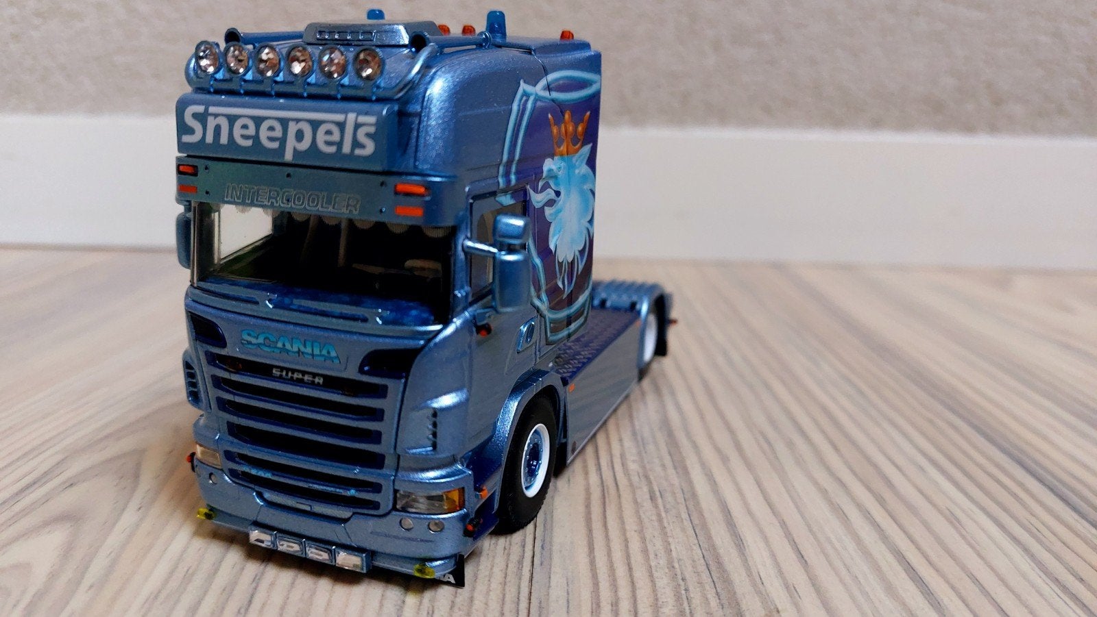 Wsi Sneepels Scania Topline R6 500 container transport, Verzenden, Nieuw, Bus of Vrachtwagen, Wsi