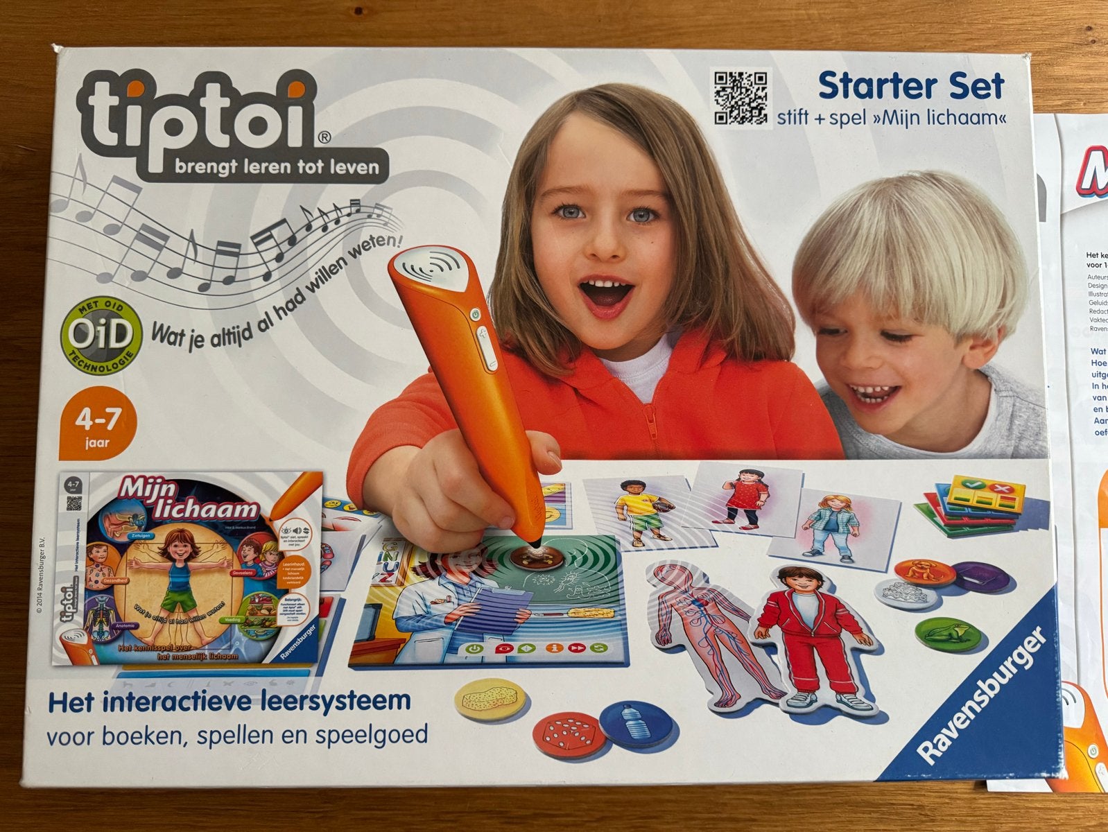 Tiptoi Mijn Lichaam (zonder pen), Ophalen, Gebruikt, Ontdekken, Met geluid